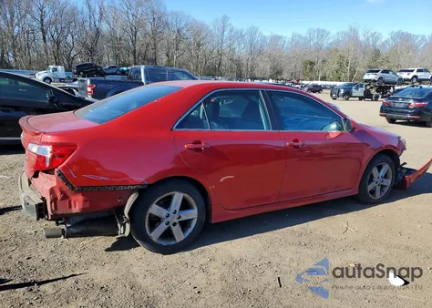 2012 Toyota Camry Base из США, поврежденный, VIN 4T1BF1FK1CU544974